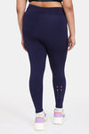 Zelocity True Curv Quick Dry Gym Leggings - Evening Blue — thumbnail 3